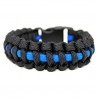 Bracelet Paracorde Ligne bleue Echo Tactical - 1