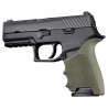 Grip crosse HandAll Beavertail pour Sig Sauer P320 Compact - Vert Olive - 1