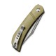 Couteau Appalachian Drifter lame lisse acier CPM S35VN 7.5cm manche Micarta olive CIVIVI - 8