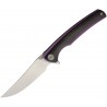 Couteau Model 704 lame lisse Acier Bohler M390 9.2cm - 704CF-A WE KNIFE - 1