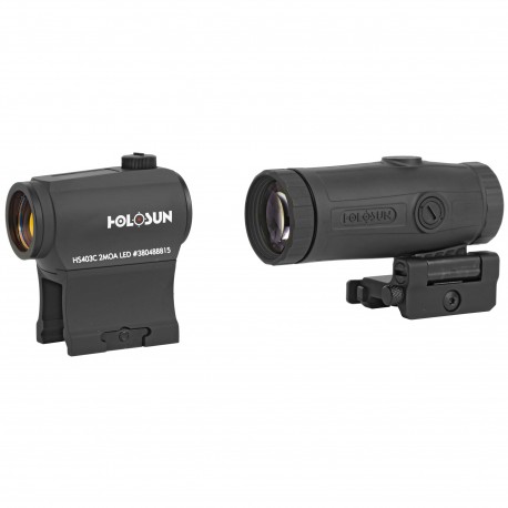 Combo viseur point rouge HS403C & Magnifier HM3X HOLOSUN - Conditions  Extremes