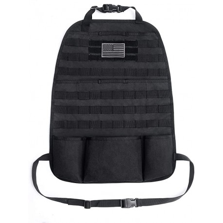 Organisateur tactique pour siège auto TACTICOOL noir - 1