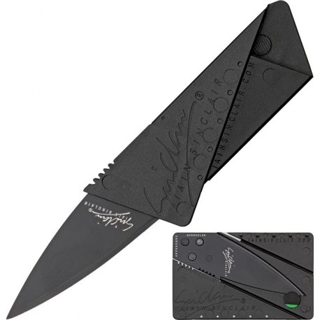 Couteau carte de crédit CARDSHARP Noir - 1