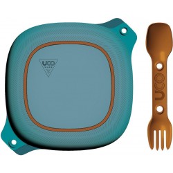 Couvert de camping 4 pièces Mess Kit UCO Bleu - 1