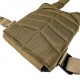 Gilet tactique porte plaque MOLLE NCSTAR réglable M/XXL Tan - 4