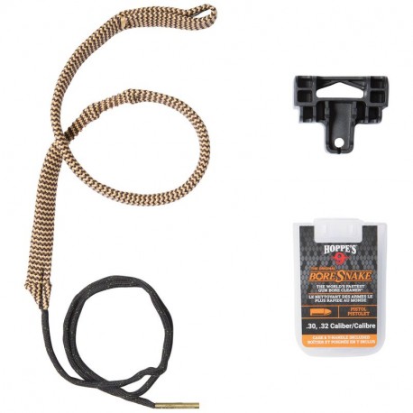 Cordon de nettoyage BORESNAKE pour pistolet calibre .30 .32 HOPPE'S - 1