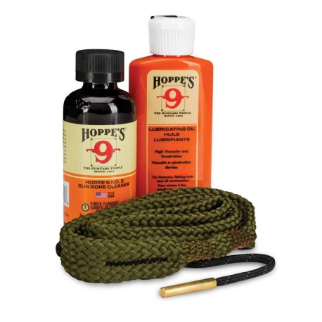 Kit de nettoyage 1 2 3 DONE arme de poing Cal .22 HOPPE'S - 1