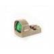 Viseur point vert RFX15 empreinte Schield et Picatinny 3MOA VIRIDIAN FDE - 1