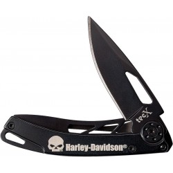 Couteau pliant Harley Davidson Tec X CASE-CUTLERY Logo Tête de mort - 1