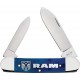 Couteau RAM bleu CASE-CUTLERY Double lame - 1