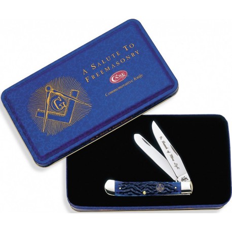 Couteau Masonic Trapper CASE-CUTLERY Coffret cadeau - 1