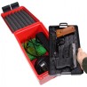 Caisse de transport pour pistolet et accessoires MTM Rouge - 1