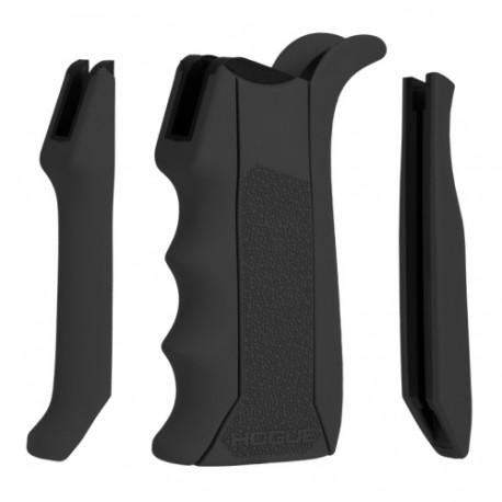 Grip modulable OverMolded AR15 M16 HOGUE Noir - 1