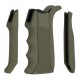 Grip modulable OverMolded AR15 M16 HOGUE Vert - 1